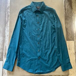 Express Men’s Performance Extra Slim Button Shirt Size Small NWOT